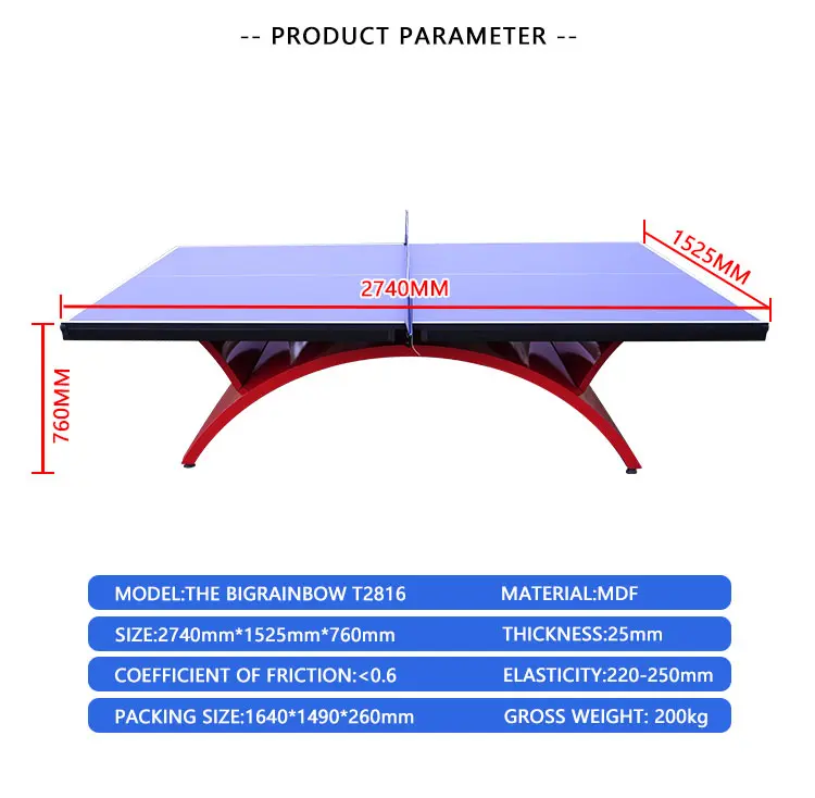 Premium Training Table Tennis Table (3)