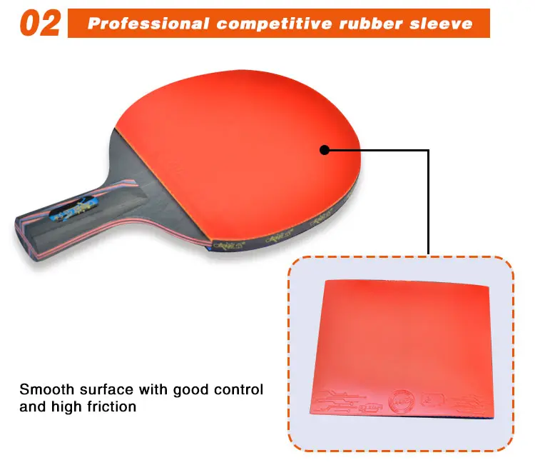 Pro-Grade Table Tennis Racket – Precision Engineered for Victory! (10)