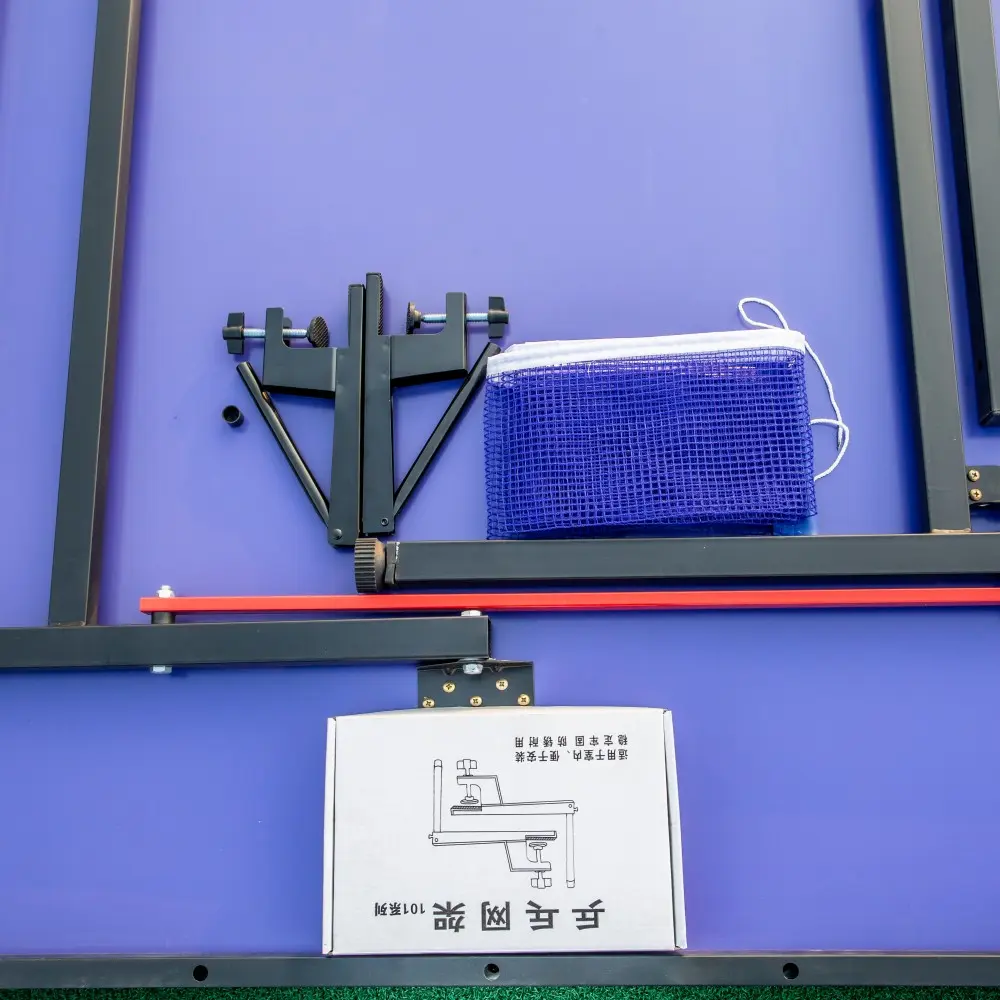 Folding Table Tennis Table with Wheels Indoor OEM (3).jpg