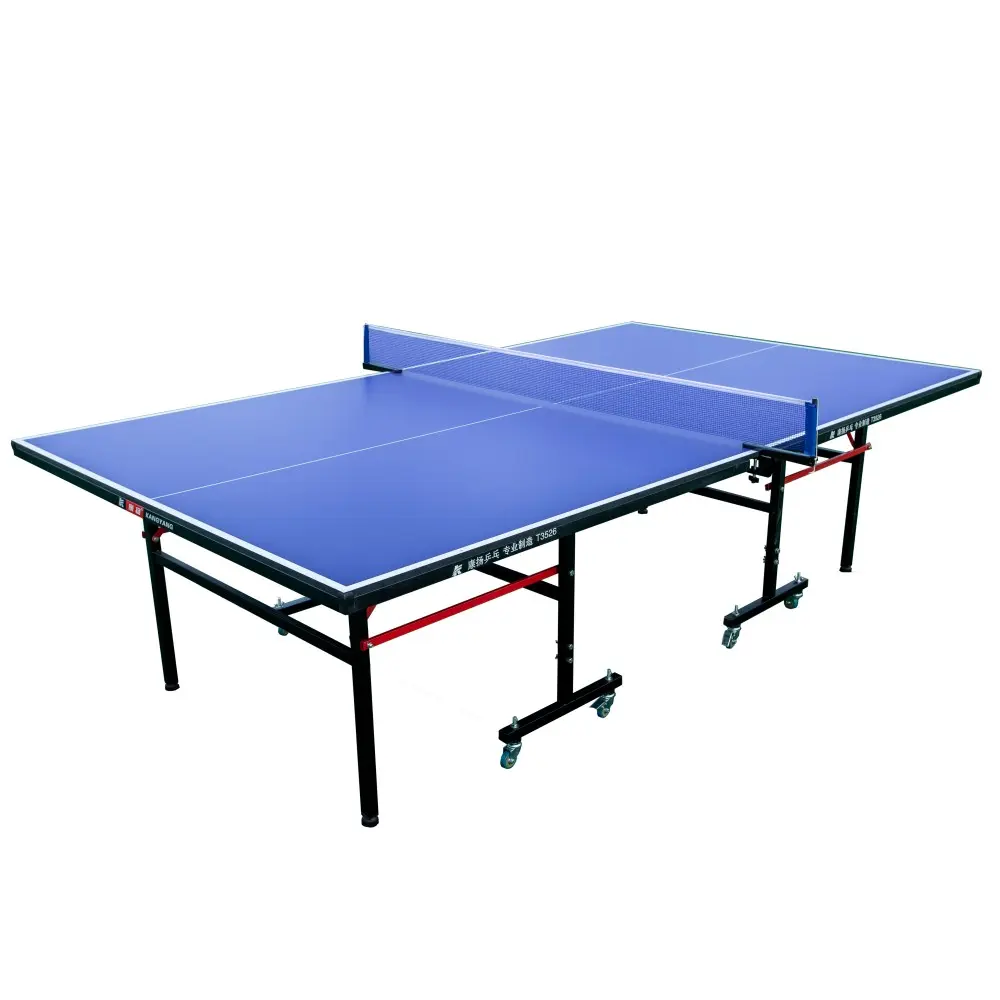 Folding Table Tennis Table with Wheels Indoor OEM