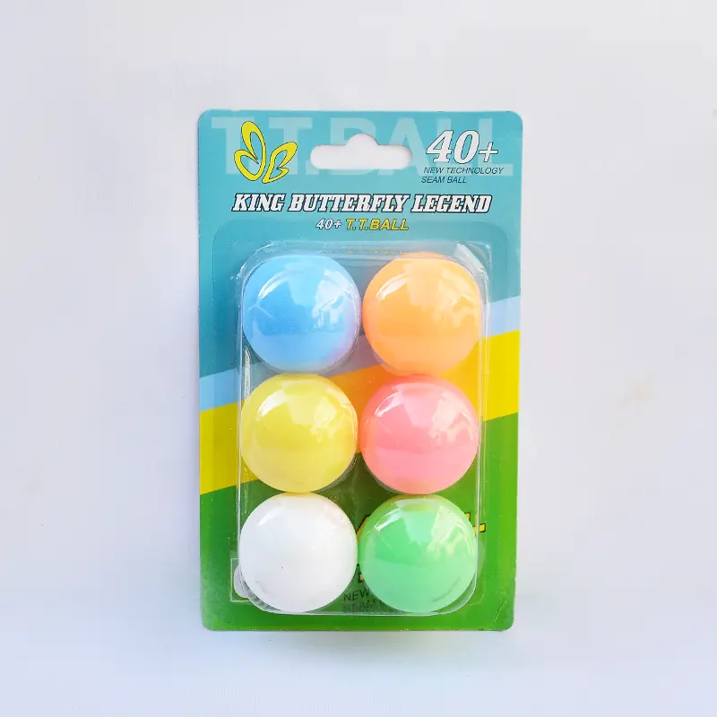 PP Color Table Tennis Balls – Budget-Friendly Fun, Endless Customization!